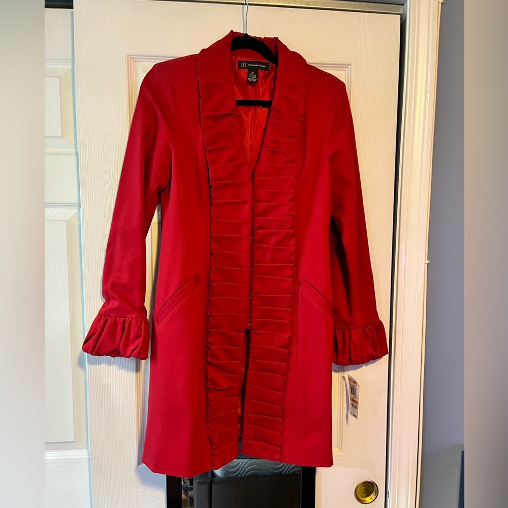 *NEW* Red I.N.C. trench coat